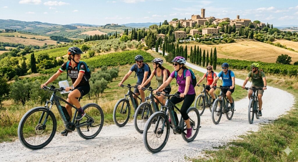 Tour guidati in Toscana in bici ed eBike: un’esperienza autentica tra natura e borghi